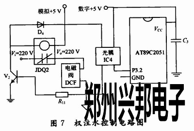 以AT89C2051為核心的主控制單元實現(xiàn)電路